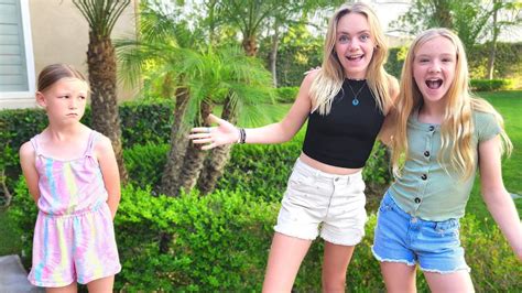 madison and her little sister.